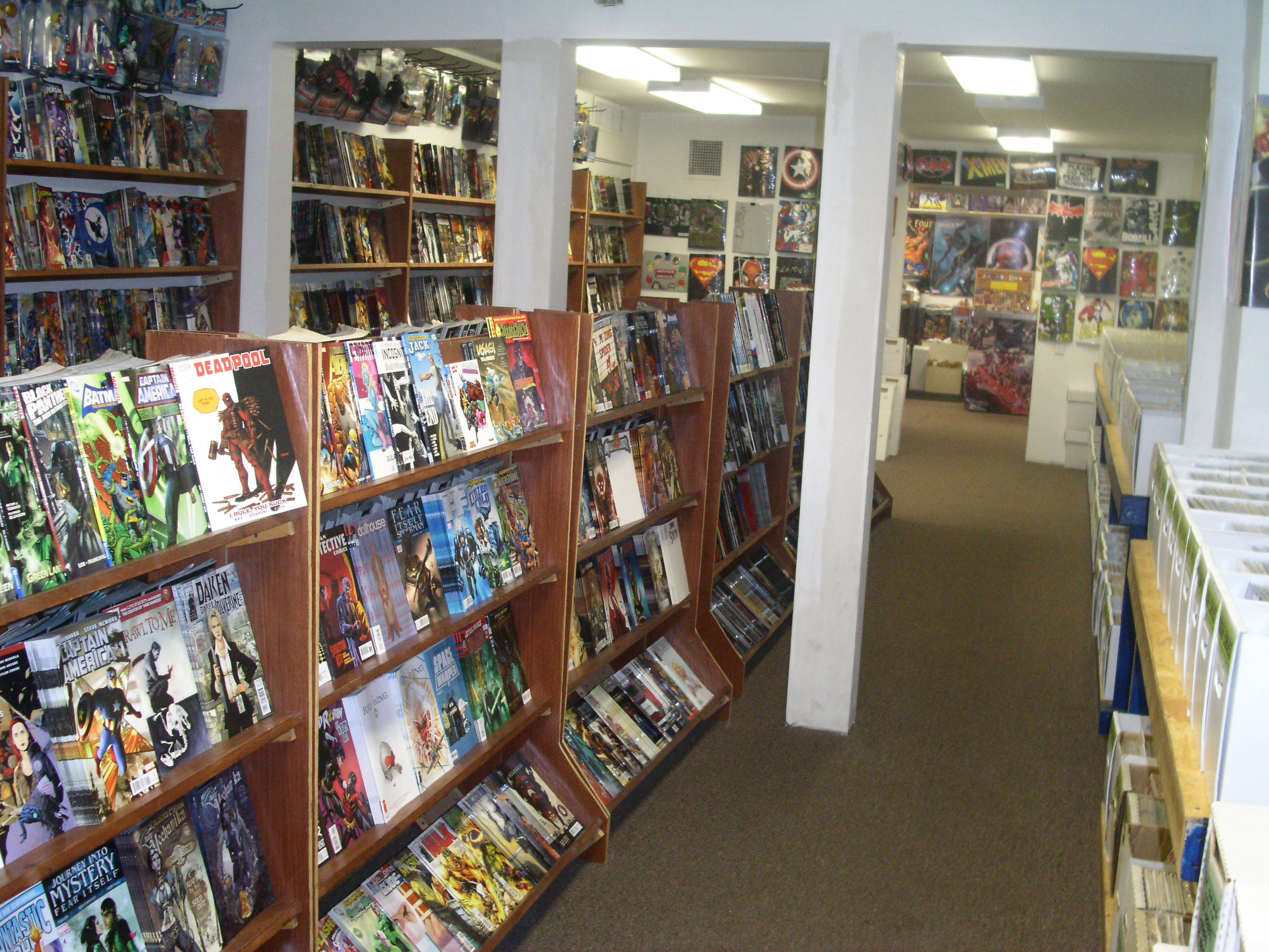 Phantom of the Attic A Comic Book Specialty Store » Store Photos